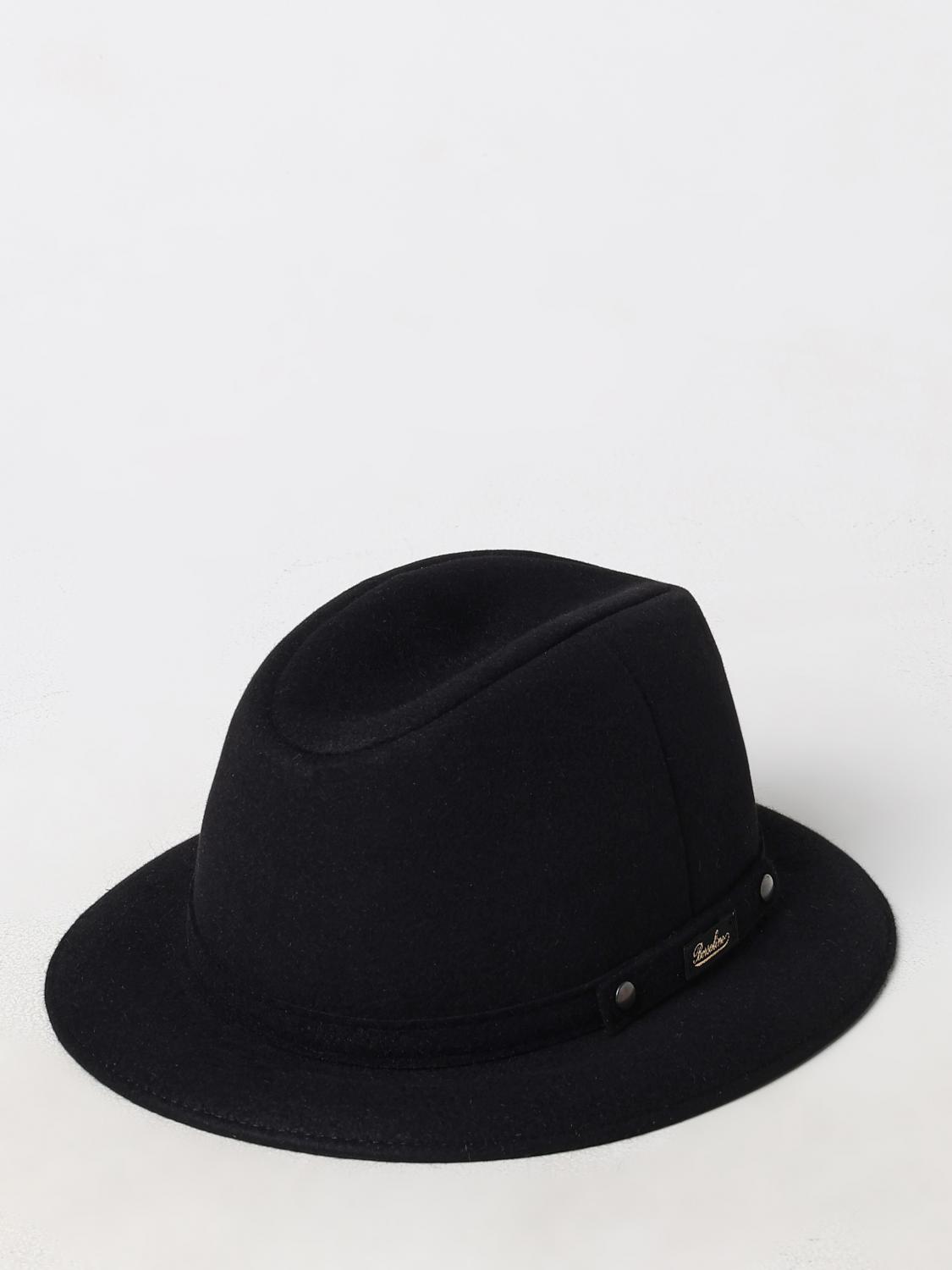 BORSALINO HAT: Hat men Borsalino, Black - Img 1