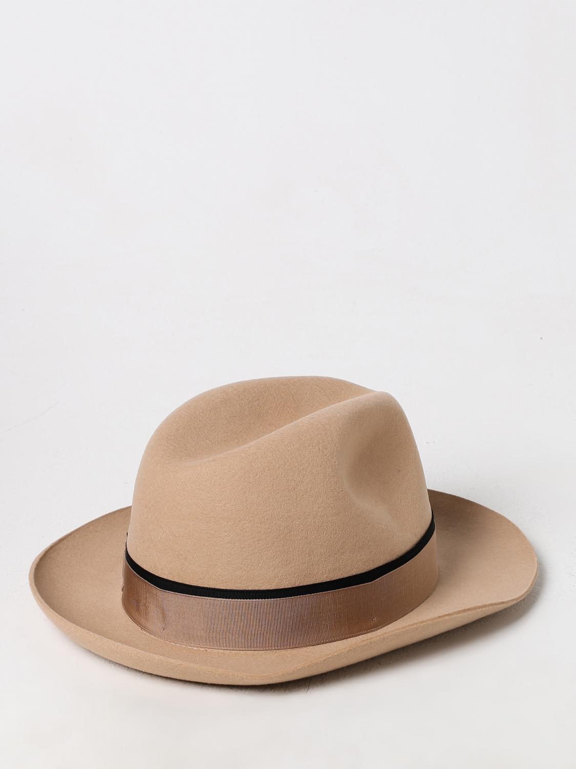 BORSALINO 帽子: 帽子 男士 Borsalino, 米色 - Img 2