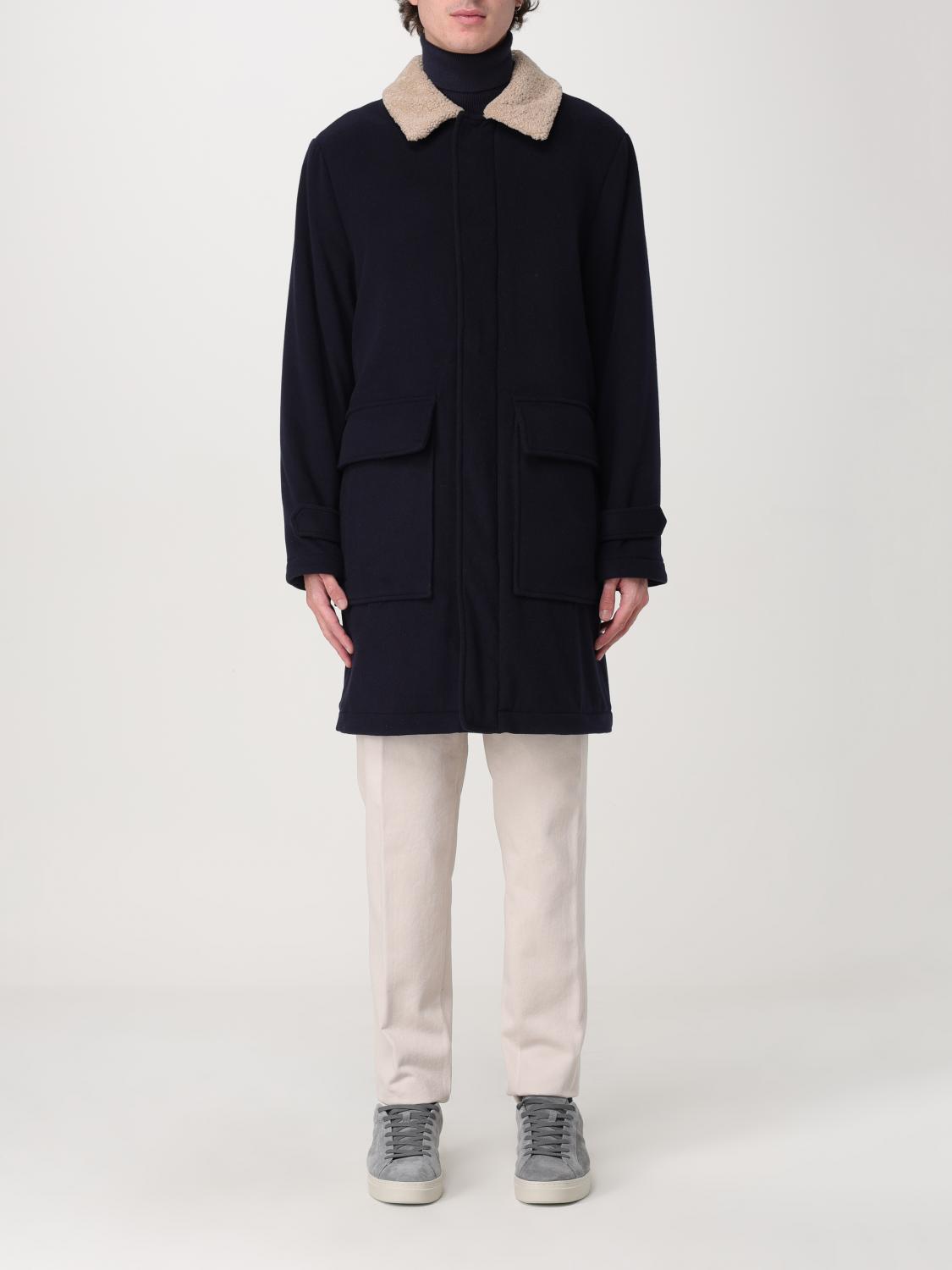 ELEVENTY COAT: Coat men Eleventy, Blue - Img 1