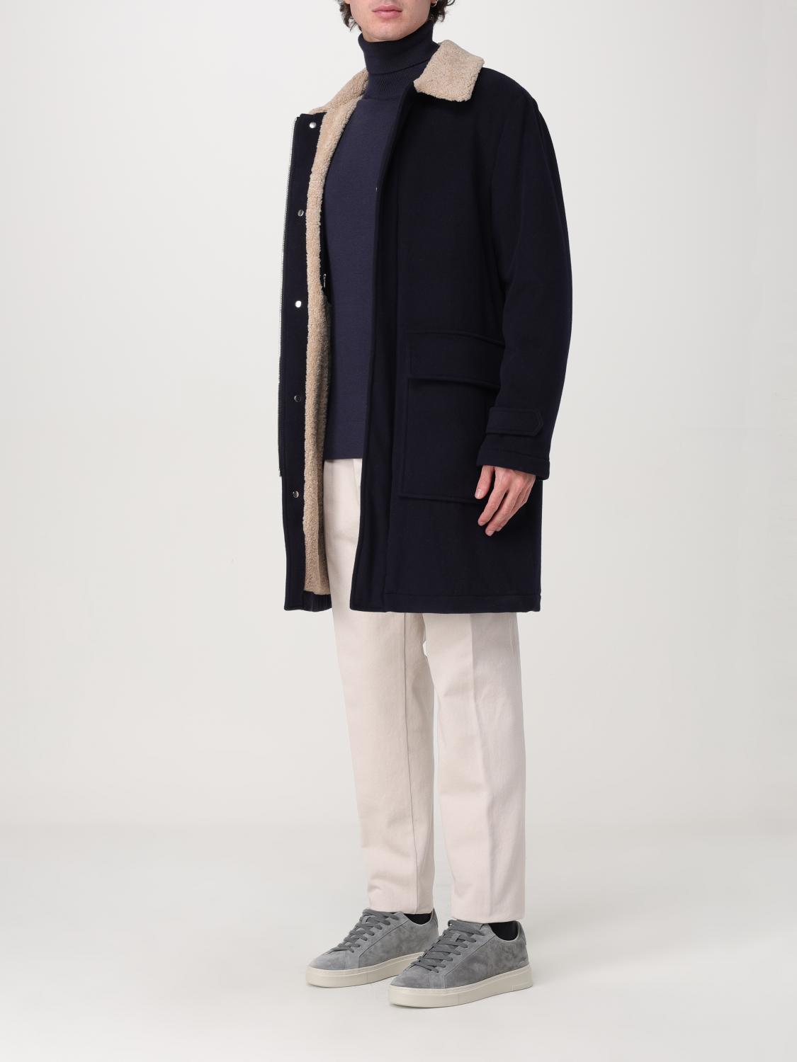 ELEVENTY COAT: Coat men Eleventy, Blue - Img 3