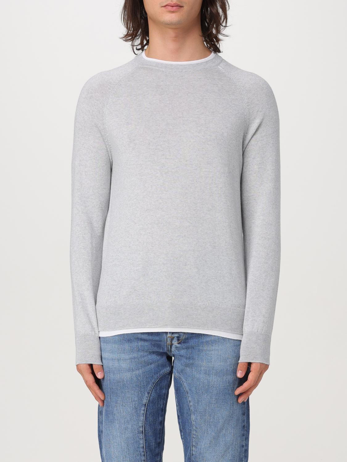 ELEVENTY SWEATER: Sweater men Eleventy, Grey - Img 1