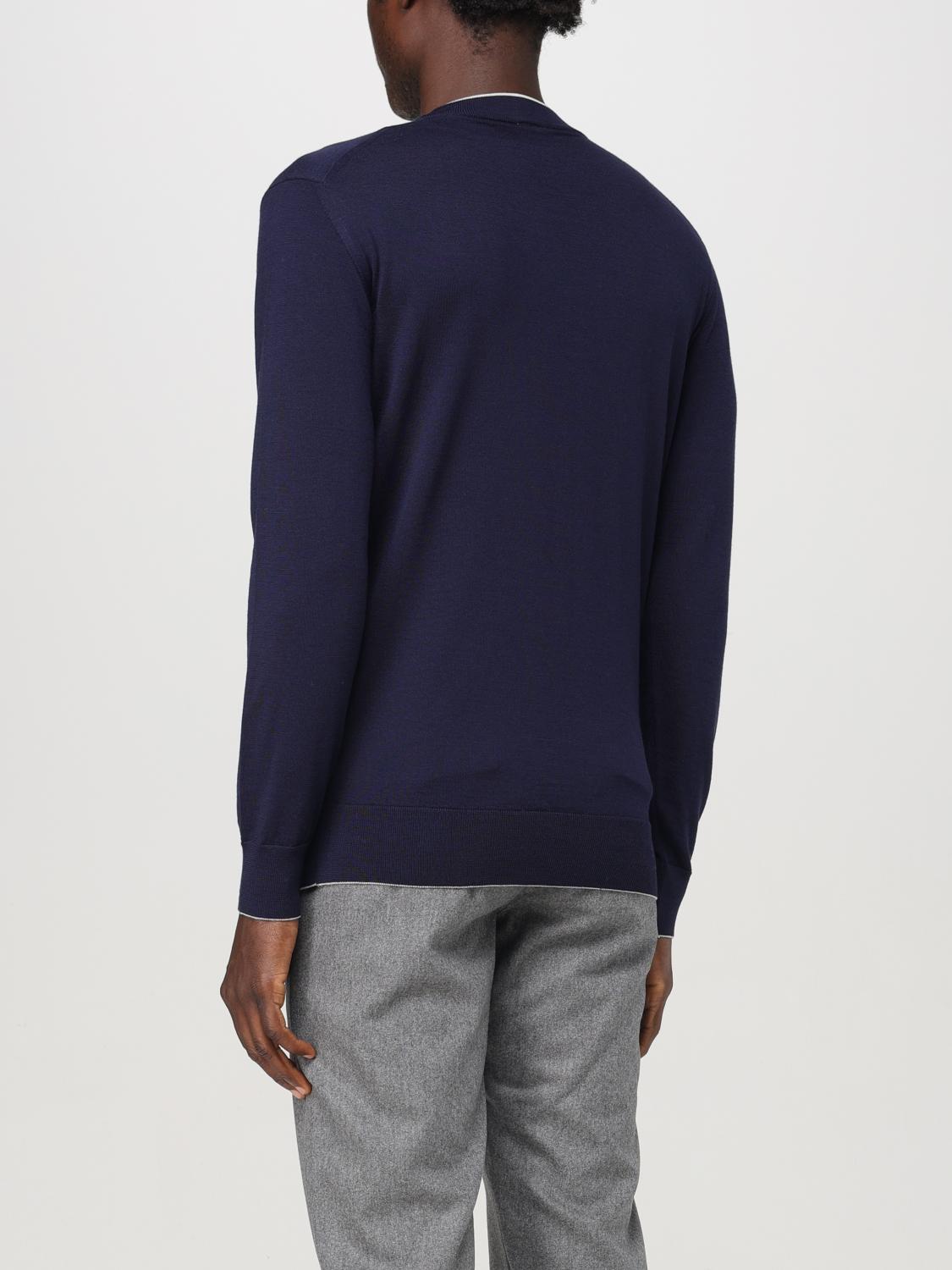 ELEVENTY PULLOVER: Pullover herren Eleventy, Blau - Img 2