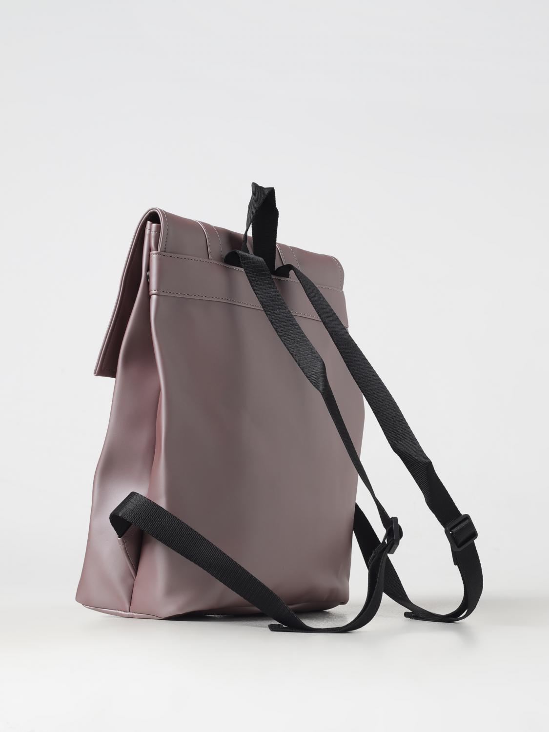 RAINS ZAINO: Zaino Rains impermeabile in tessuto gommato , Rosa - Img 2