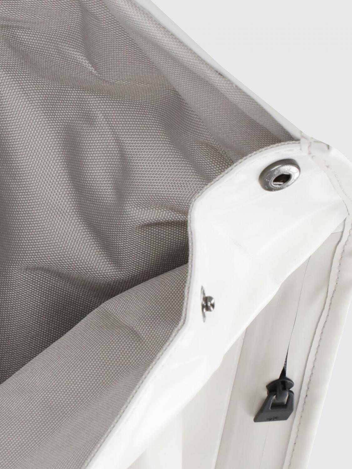 RAINS ZAINO: Zaino Rolltop Rucksack Rains impermeabile in tessuto gommato , Avorio - Img 6