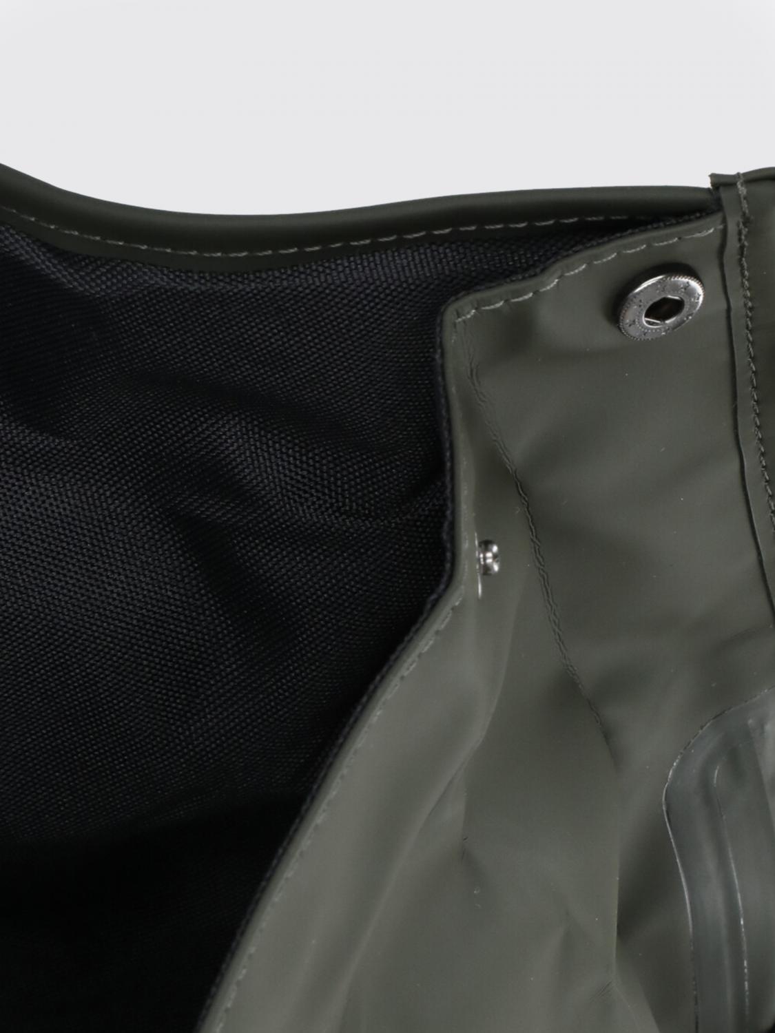 RAINS ZAINO: Zaino Rolltop Rucksack Rains impermeabile in tessuto gommato , Prato - Img 5