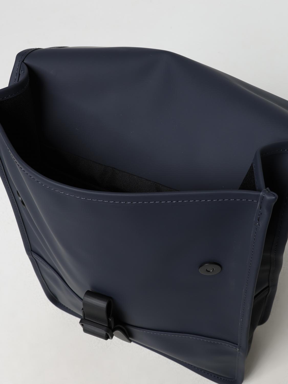 RAINS ZAINO: Zaino Rains impermeabile in tessuto gommato , Blue Navy - Img 4
