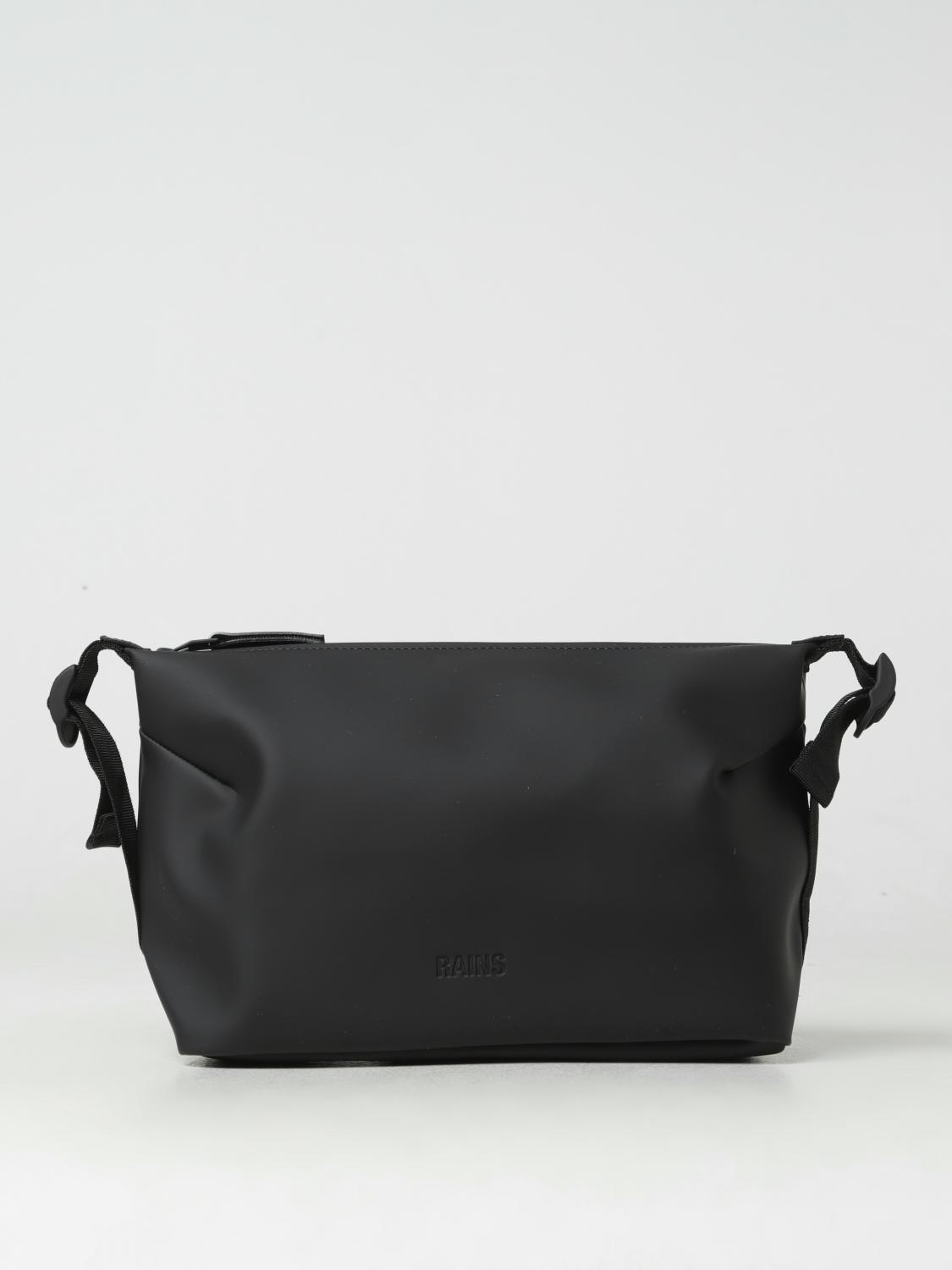 RAINS BEAUTYCASE: Hilo Wash Bag Rains impermeabile, Nero - Img 1