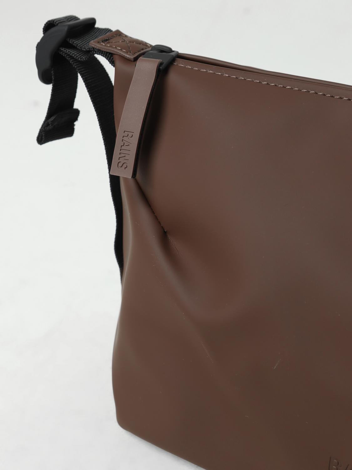 RAINS BEAUTYCASE: Hilo Wash Bag Rains impermeabile, Marrone - Img 3
