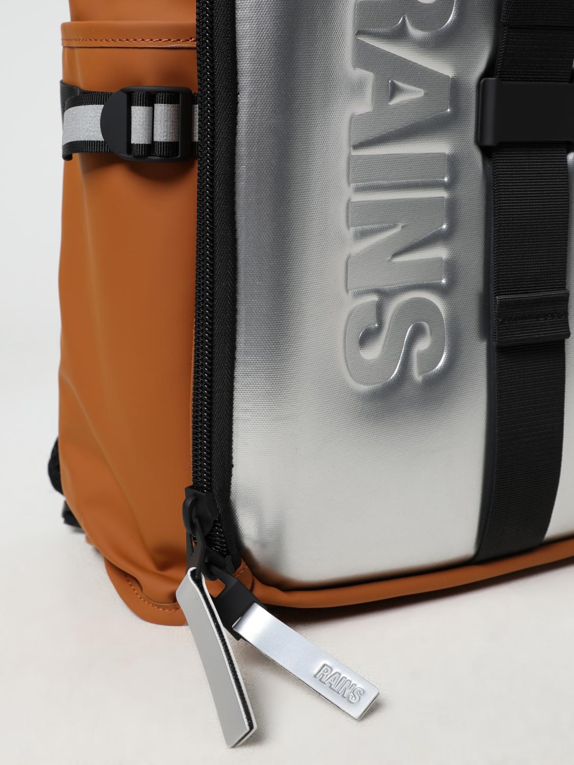 RAINS BACKPACK: Bags men Rains, Orange - Img 3