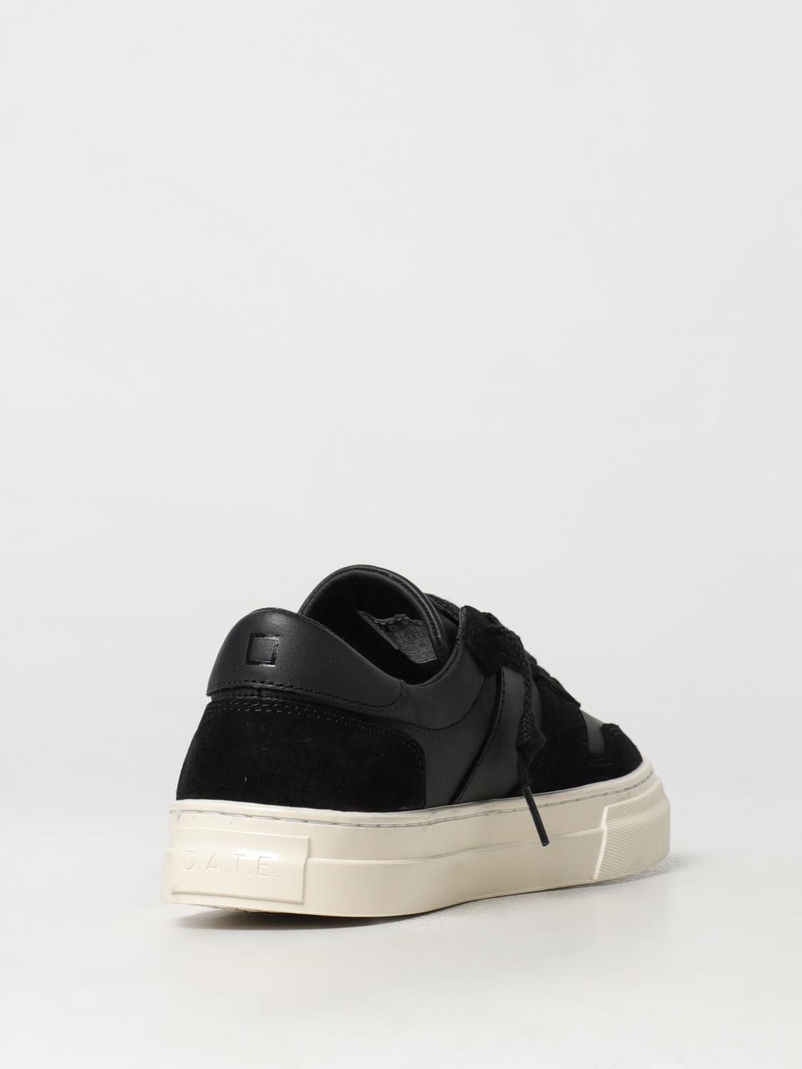 D.A.T.E. SNEAKERS: Sneakers Studio D.A.T.E. in pelle , Nero - Img 3