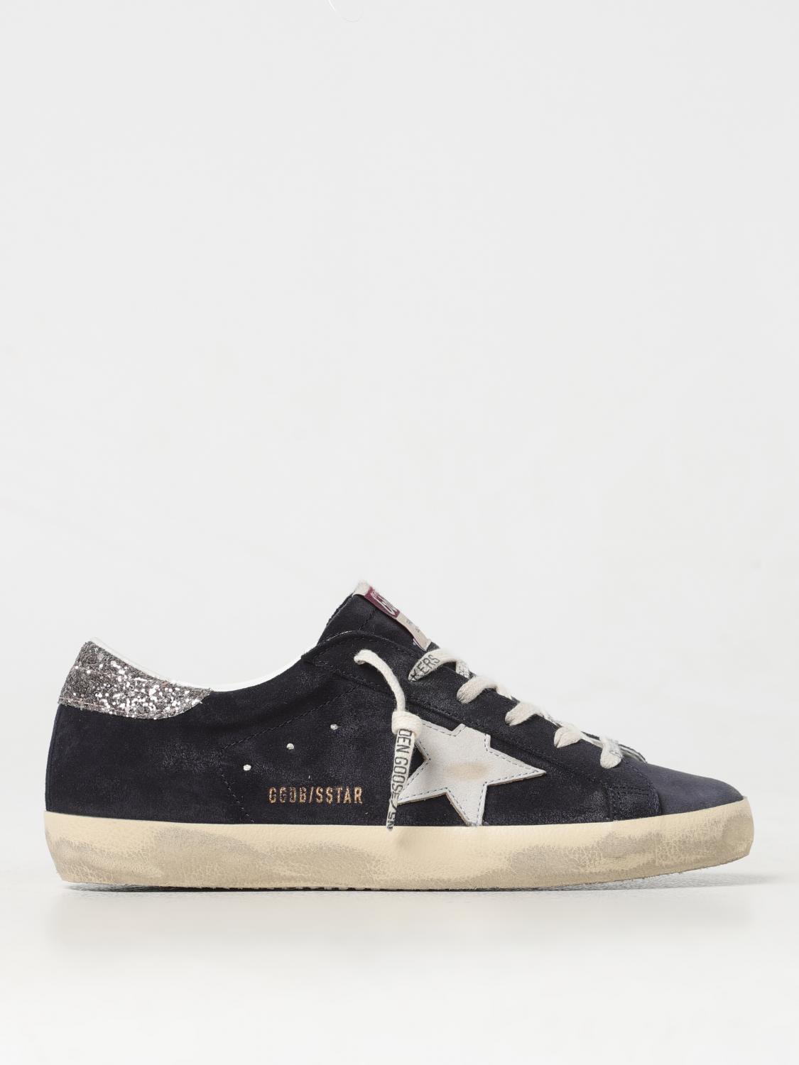 Giglio Sneakers Super-Star Golden Goose in camoscio used