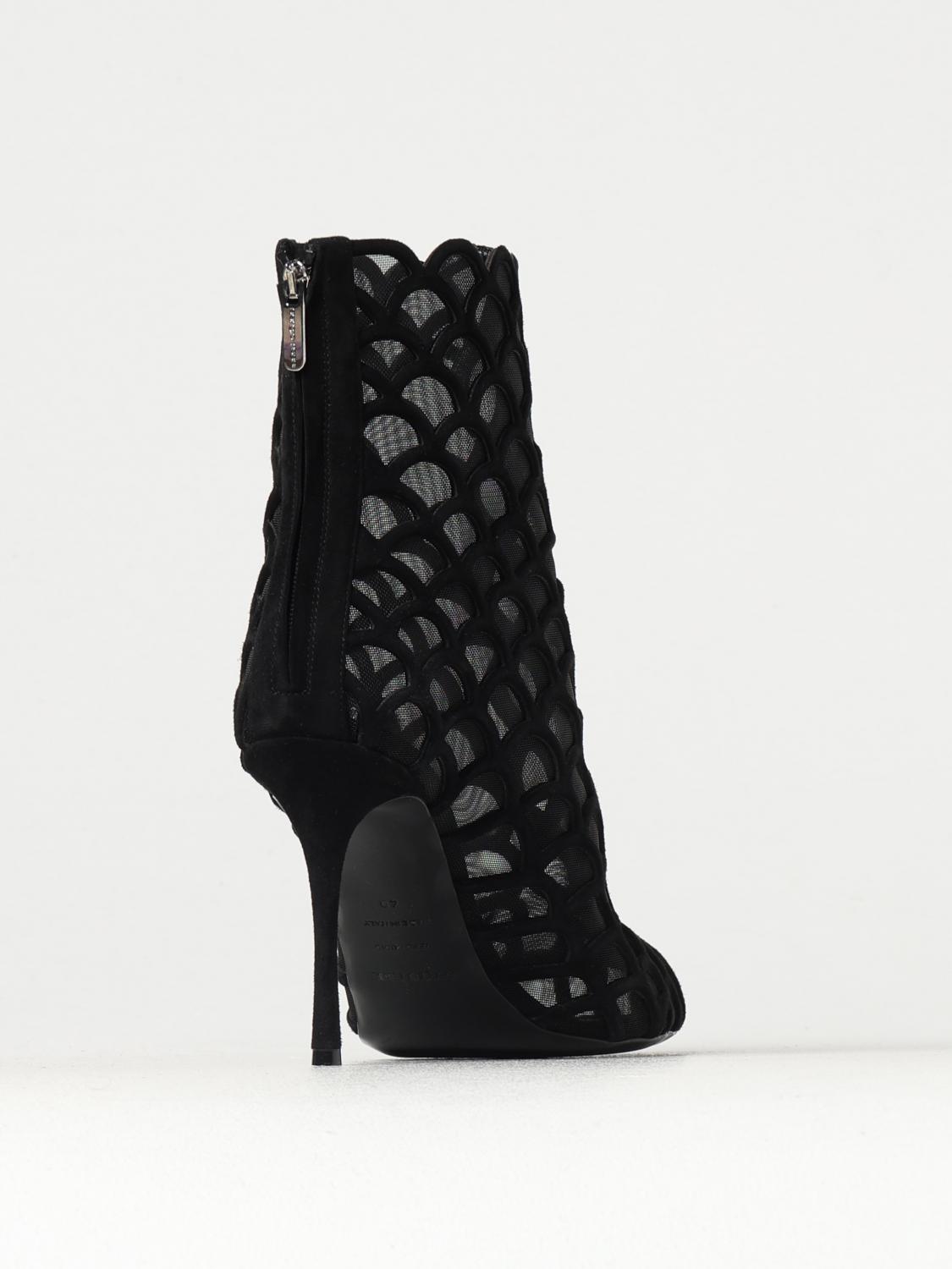 SERGIO ROSSI FLAT ANKLE BOOTS: Shoes woman Sergio Rossi, Black - Img 3