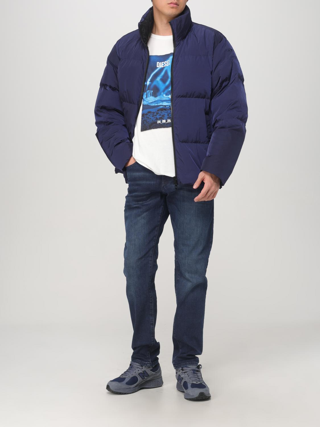 DIESEL JACKET: Jacket men Diesel, Blue - Img 2