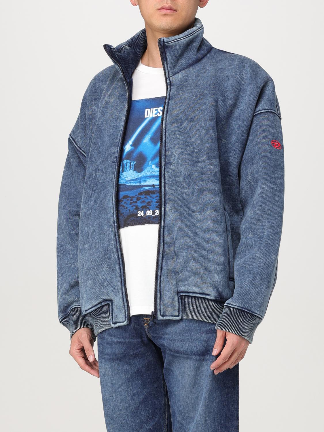 DIESEL:スウェットシャツ メンズ - ブルー | GIGLIO.COM DIESEL:スウェットシャツ メンズ - ブルー | GIGLIO.COM