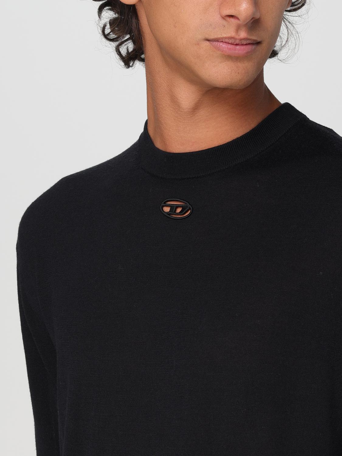 DIESEL JUMPER: Jumper men Diesel, Black - Img 3