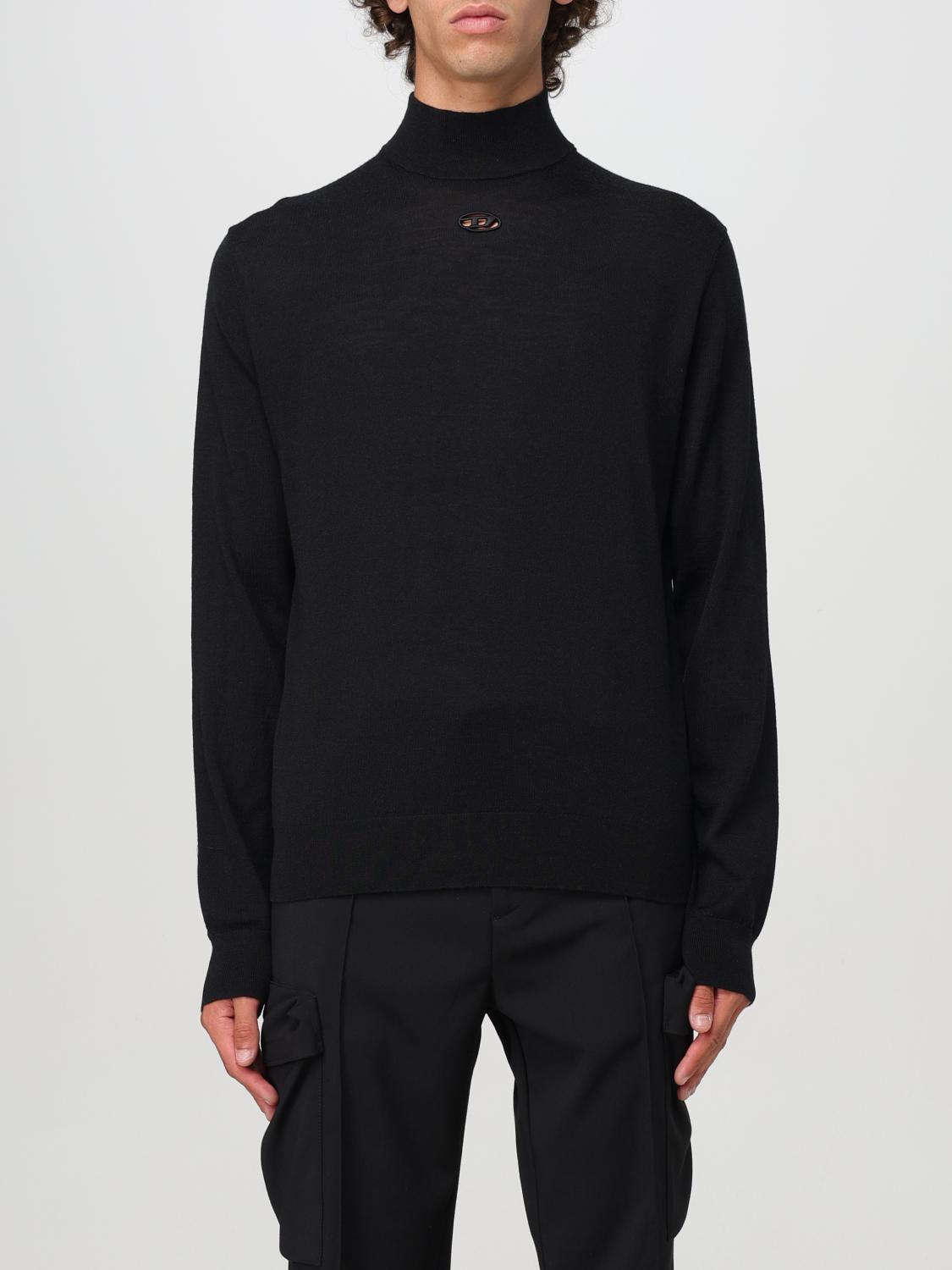 DIESEL PULL: Pull homme Diesel, Noir - Img 1