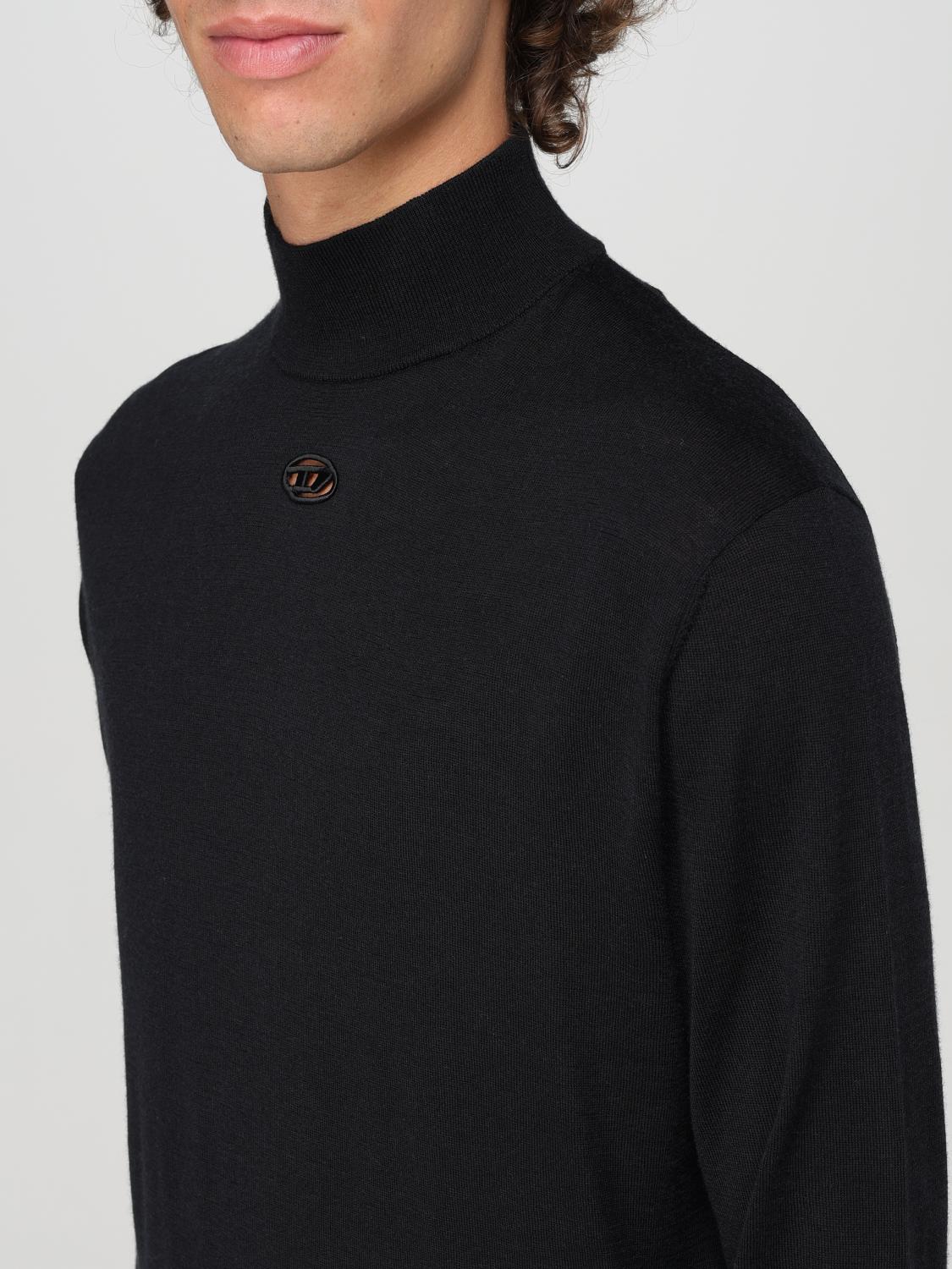 DIESEL PULL: Pull homme Diesel, Noir - Img 3