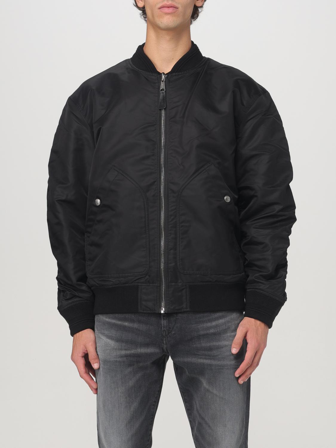 DIESEL JACKET: Jacket men Diesel, Black - Img 1