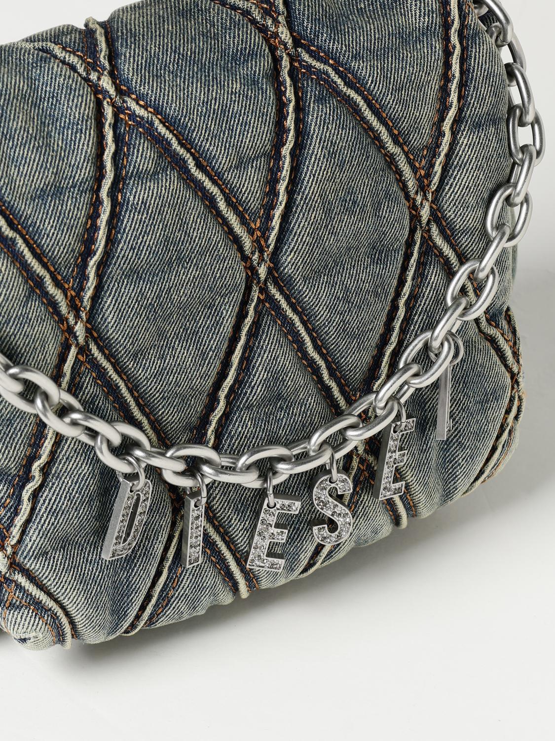 Diesel ショルダーバッグ レディース - デニム | X09597P5570 | GIGLIO.COM