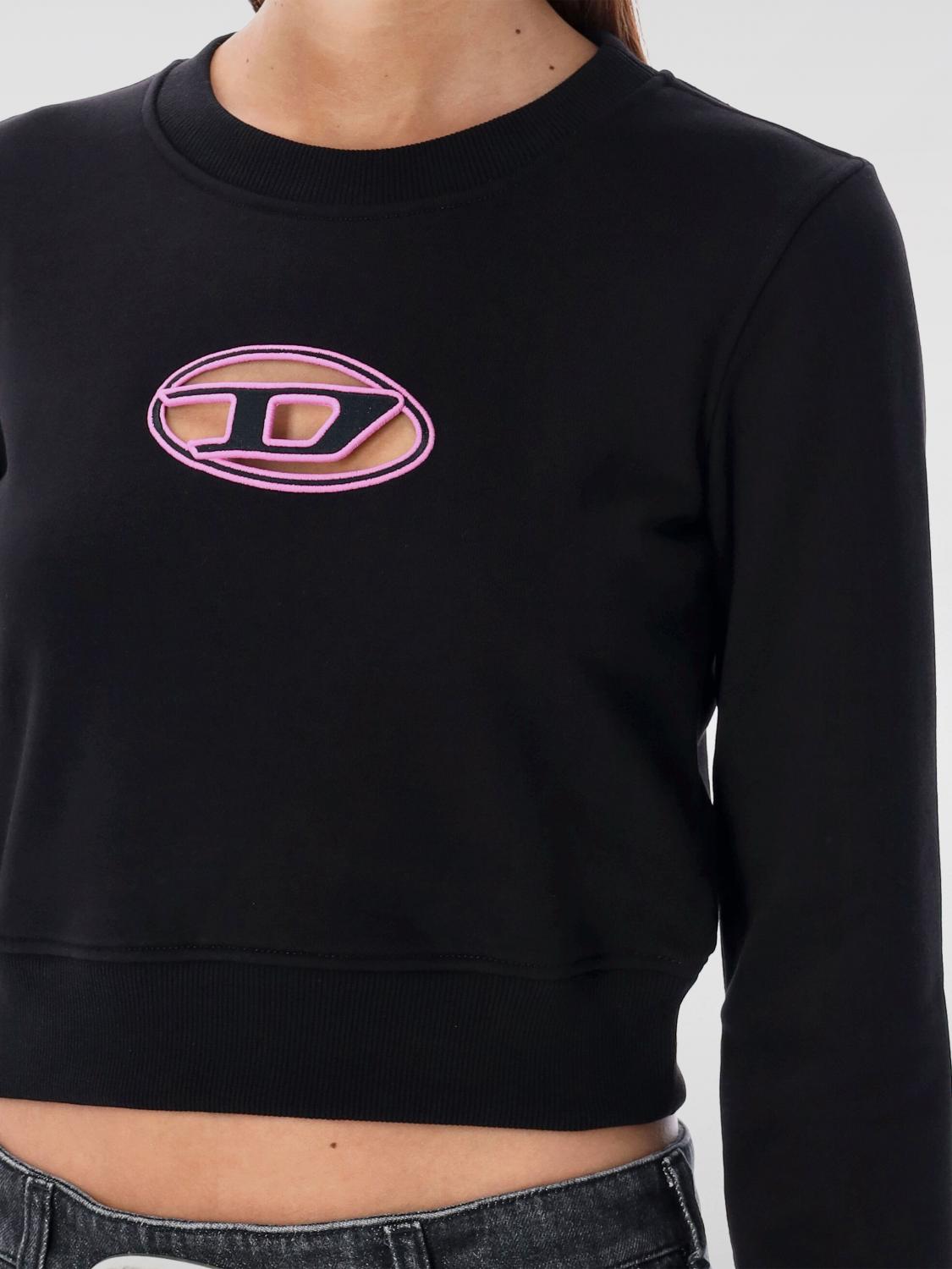 DIESEL SUDADERA: Sudadera mujer Diesel, Rosa - Img 3