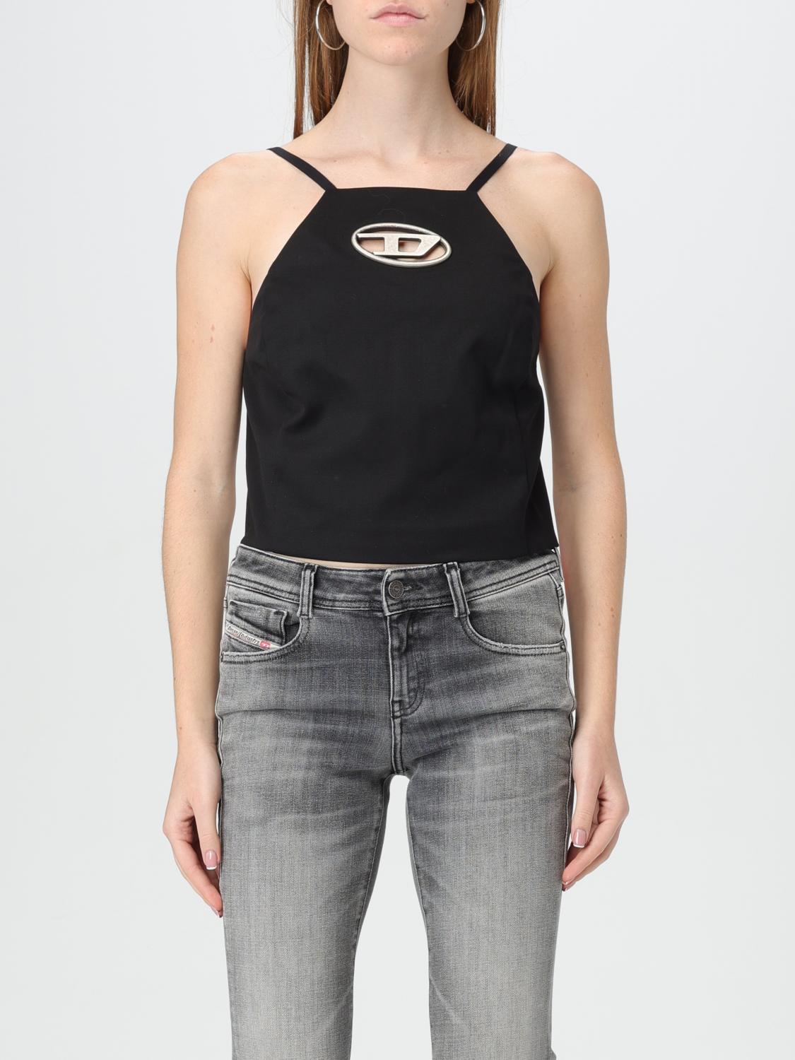 DIESEL TOP: Top woman Diesel, Black - Img 1