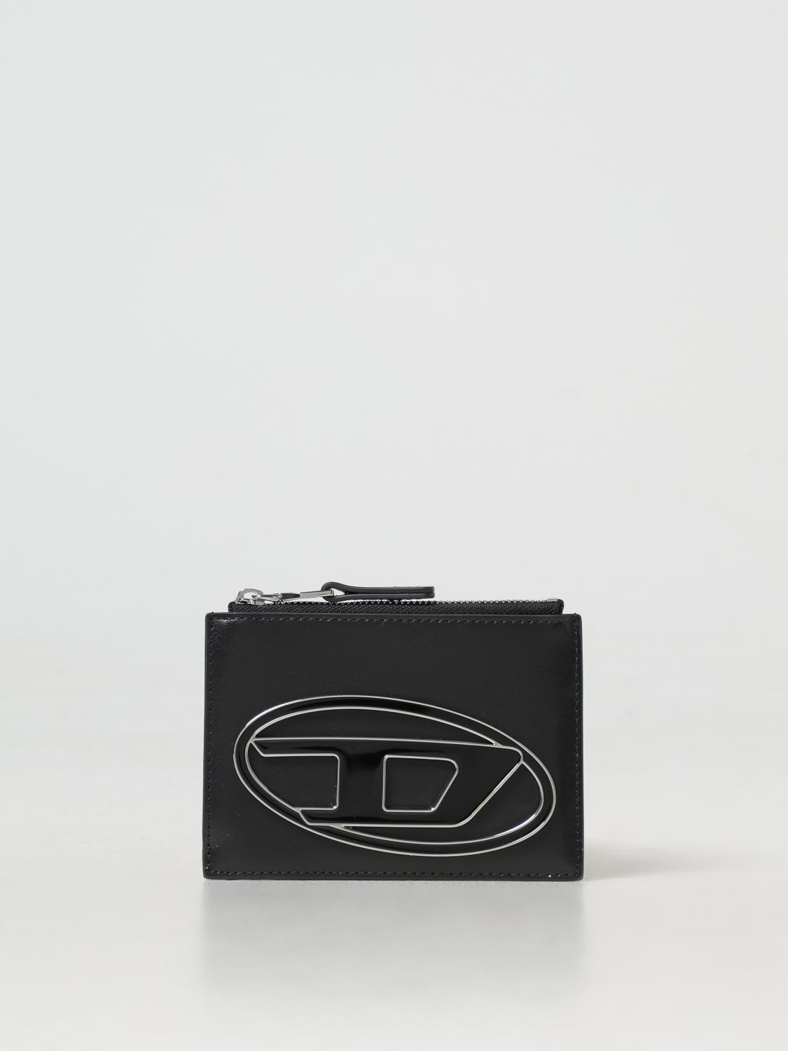 DIESEL WALLET: Wallet woman Diesel, Black - Img 1