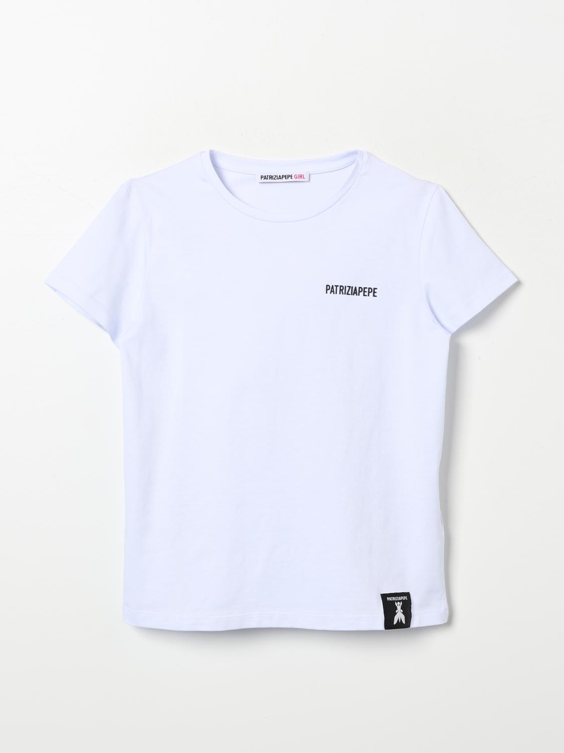 PATRIZIA PEPE Tシャツ: Tシャツ ボーイ Patrizia Pepe, ホワイト - Img 1