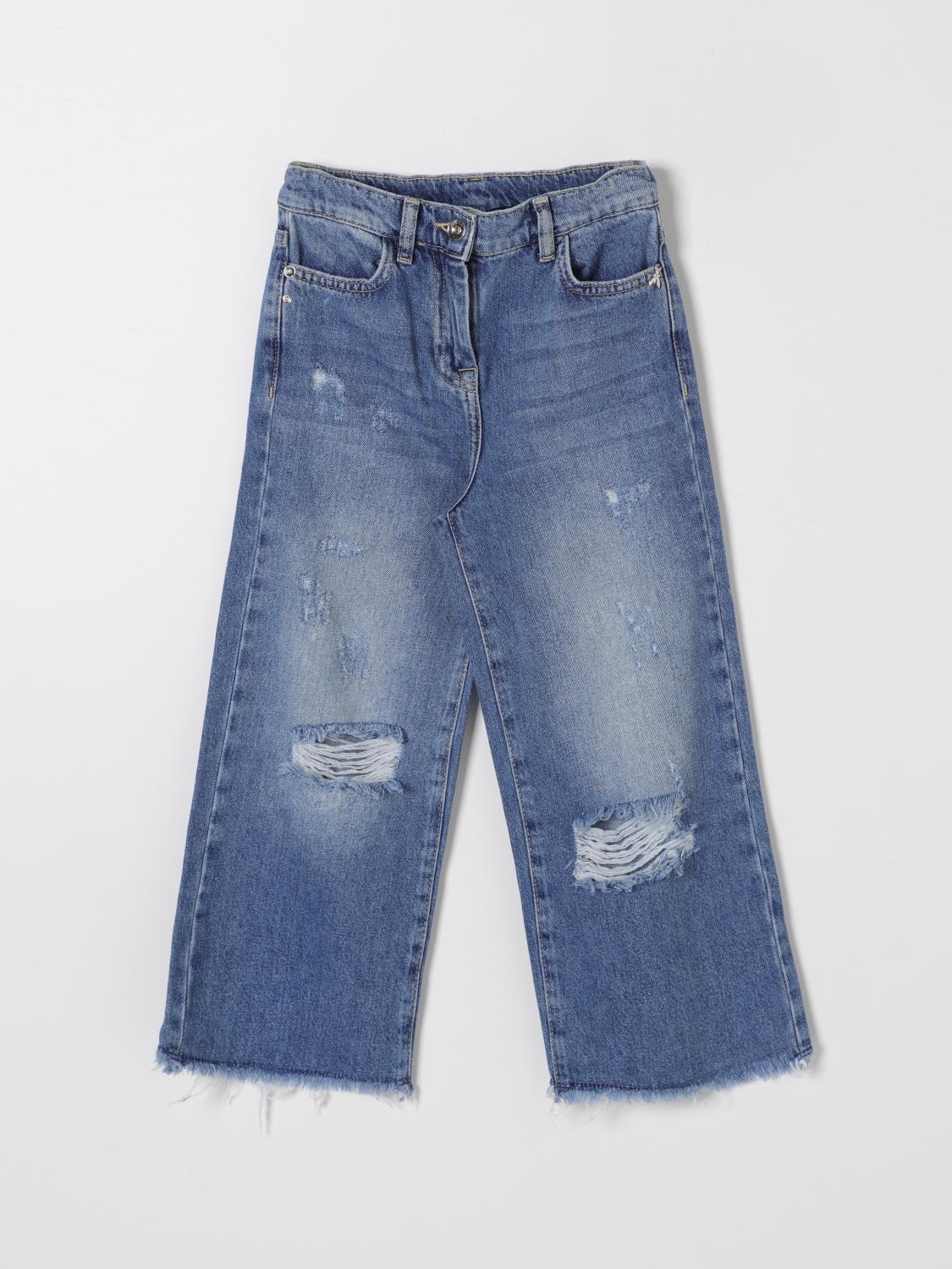 PATRIZIA PEPE JEANS: Jeans Patrizia Pepe in denim di cotone used , Denim - Img 1