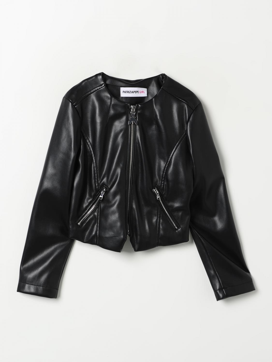 PATRIZIA PEPE JACKET: Jacket kids Patrizia Pepe, Black - Img 1