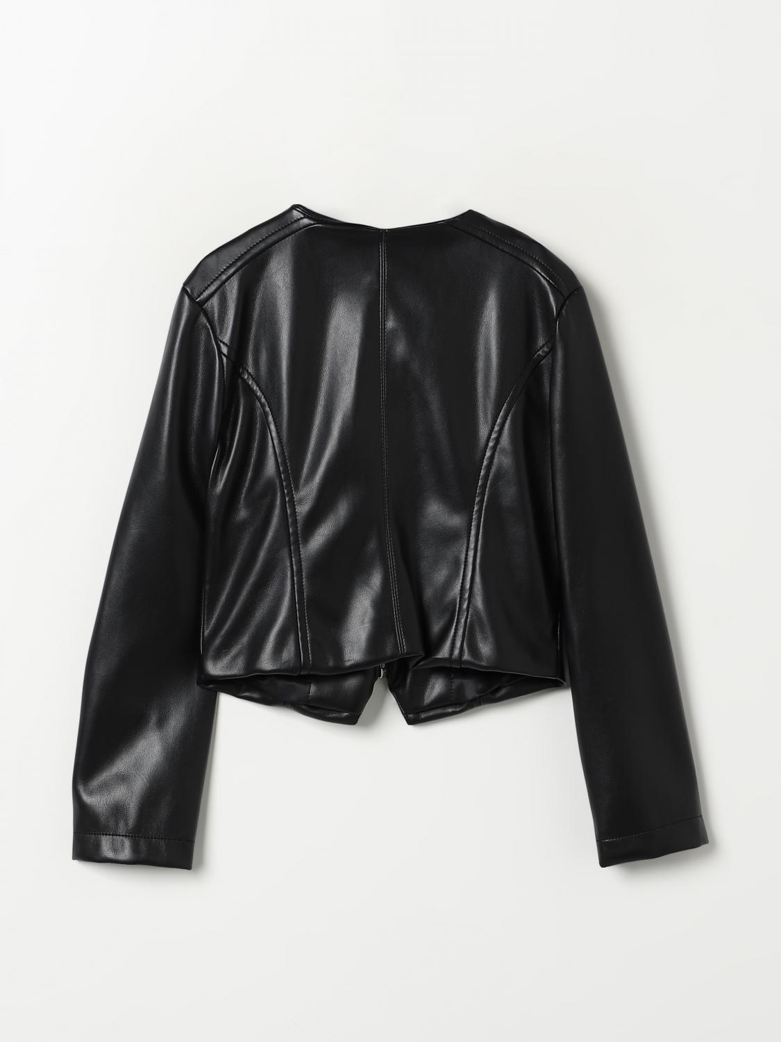 PATRIZIA PEPE JACKET: Jacket kids Patrizia Pepe, Black - Img 2