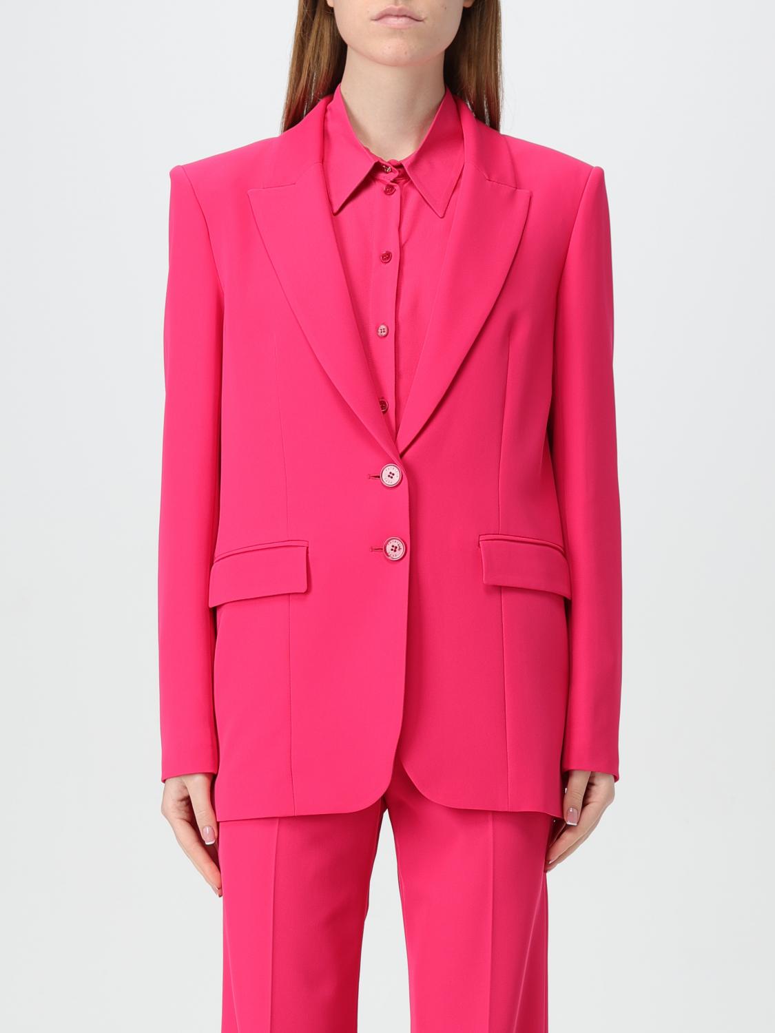 PATRIZIA PEPE BLAZER: Blazer Patrizia Pepe in crêpe , Fuxia - Img 1