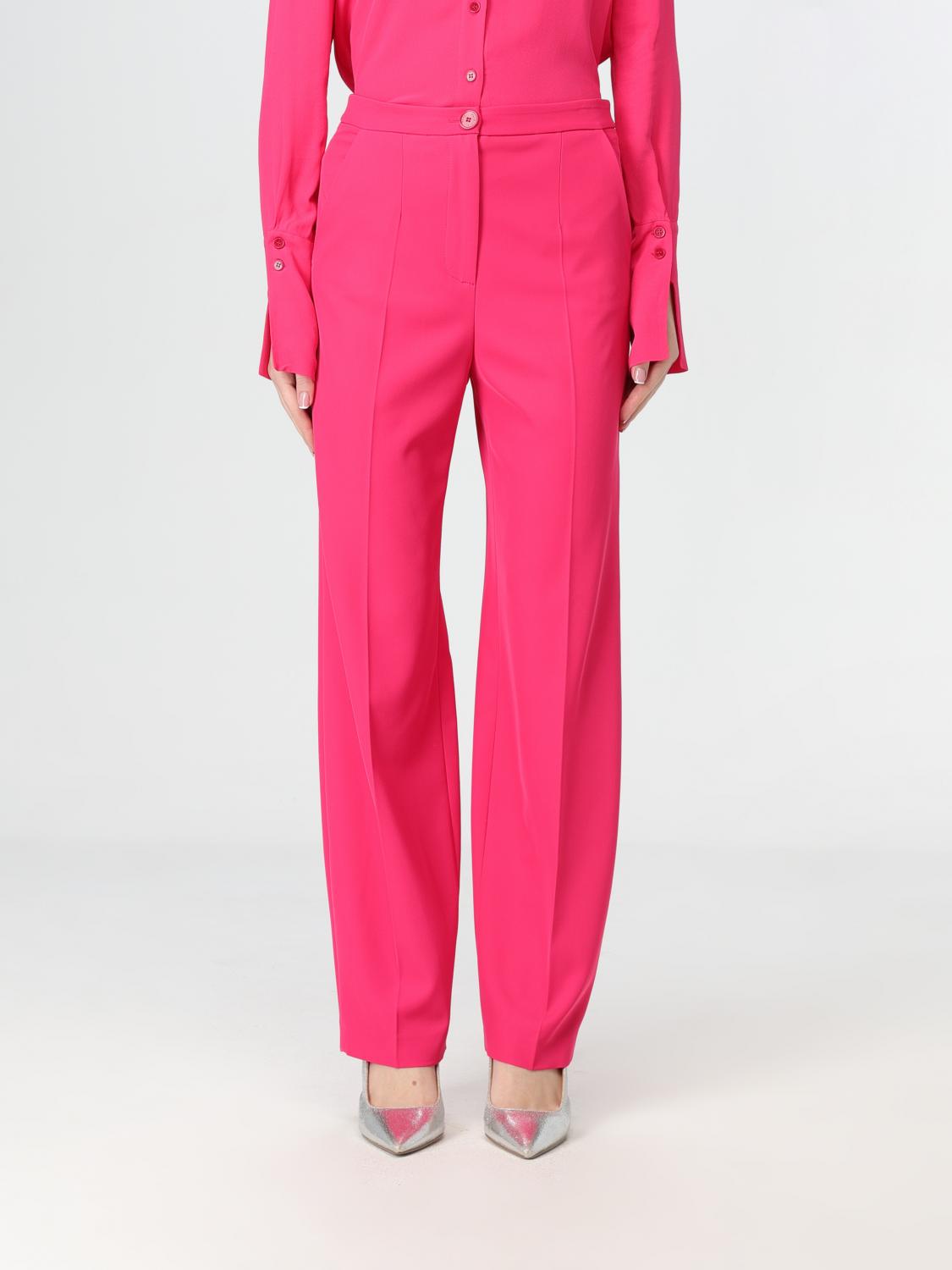 PATRIZIA PEPE PANTS: Pants woman Patrizia Pepe, Fuchsia - Img 1