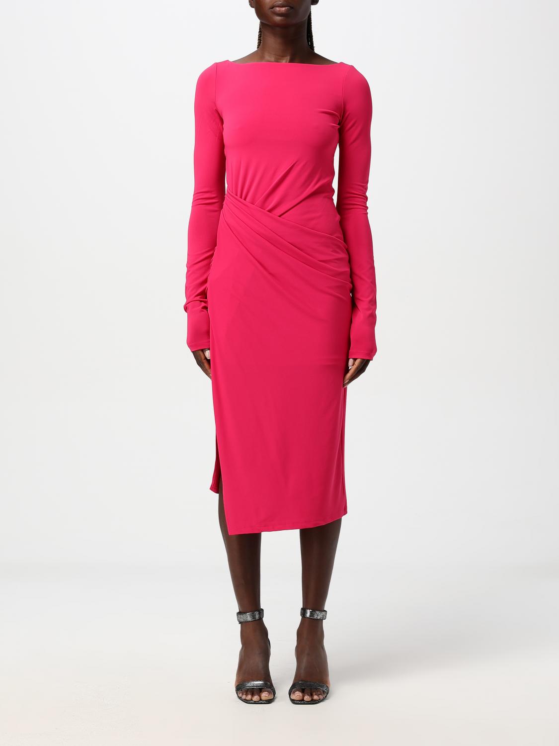 PATRIZIA PEPE DRESS: Dress woman Patrizia Pepe, Fuchsia - Img 1