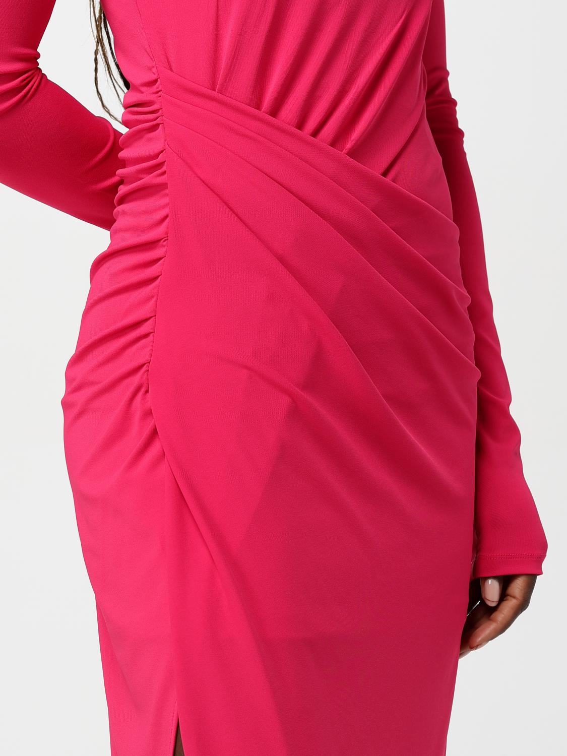 PATRIZIA PEPE DRESS: Dress woman Patrizia Pepe, Fuchsia - Img 3