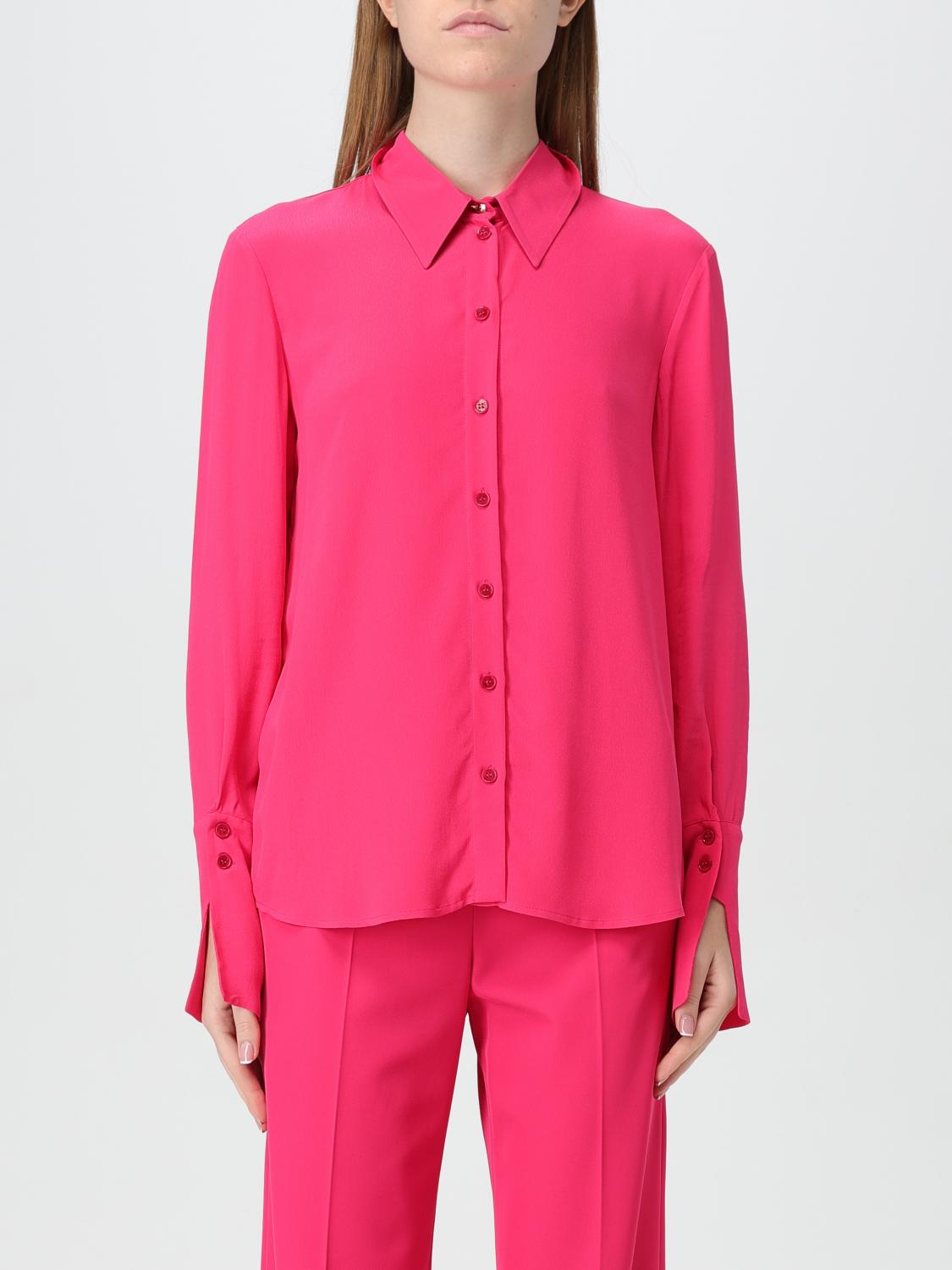 PATRIZIA PEPE CAMISA: Camisa mujer Patrizia Pepe, Fucsia - Img 1