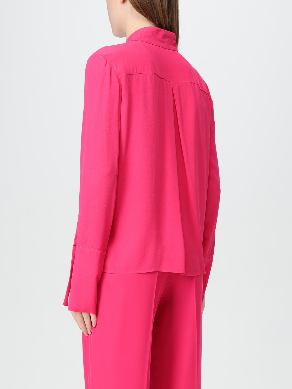 PATRIZIA PEPE CAMISA: Camisa mujer Patrizia Pepe, Fucsia - Img 3