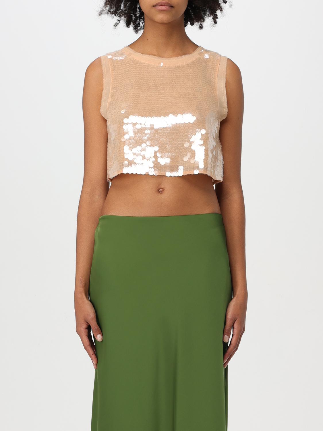 PATRIZIA PEPE TOP: Top woman Patrizia Pepe, Beige - Img 1