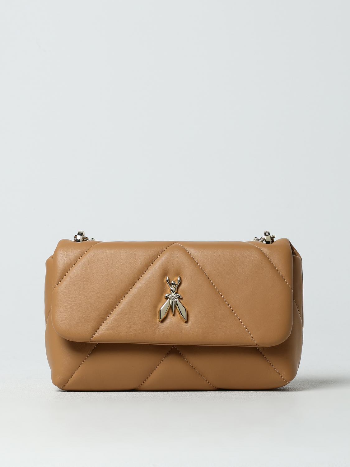 PATRIZIA PEPE BORSA A SPALLA: Borsa a spalla donna patrizia pepe, Beige - Img 1