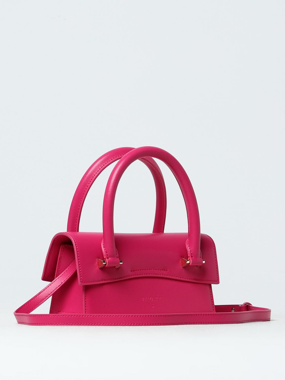 PATRIZIA PEPE BORSA MINI: Borsa Fly Bamby Patrizia Pepe in pelle , Fuxia - Img 2