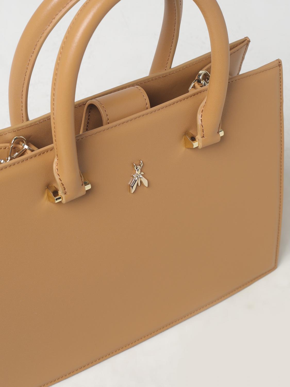 PATRIZIA PEPE TOTE BAGS: Shoulder bag woman Patrizia Pepe, Beige - Img 3