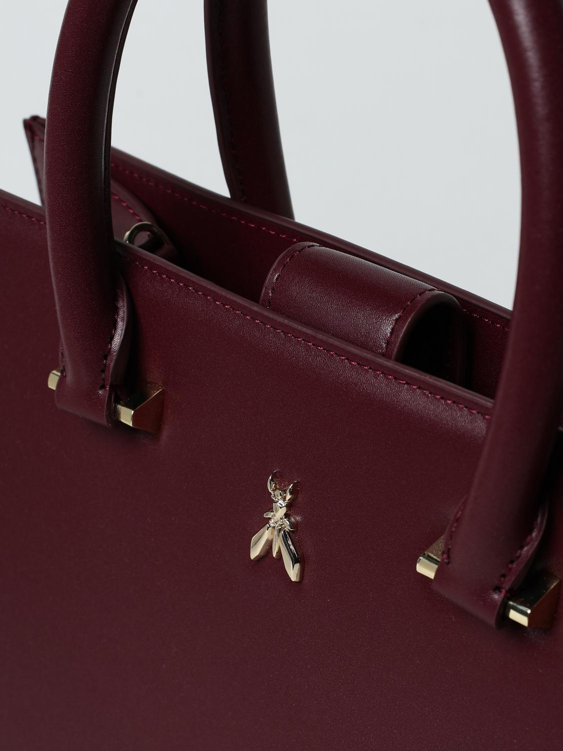 PATRIZIA PEPE TOTE BAGS: Shoulder bag woman Patrizia Pepe, Plum - Img 3