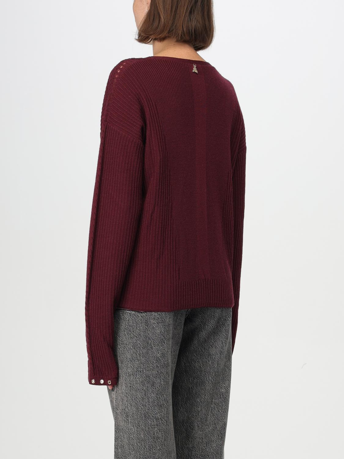 PATRIZIA PEPE SWEATER: Sweater woman Patrizia Pepe, Plum - Img 3