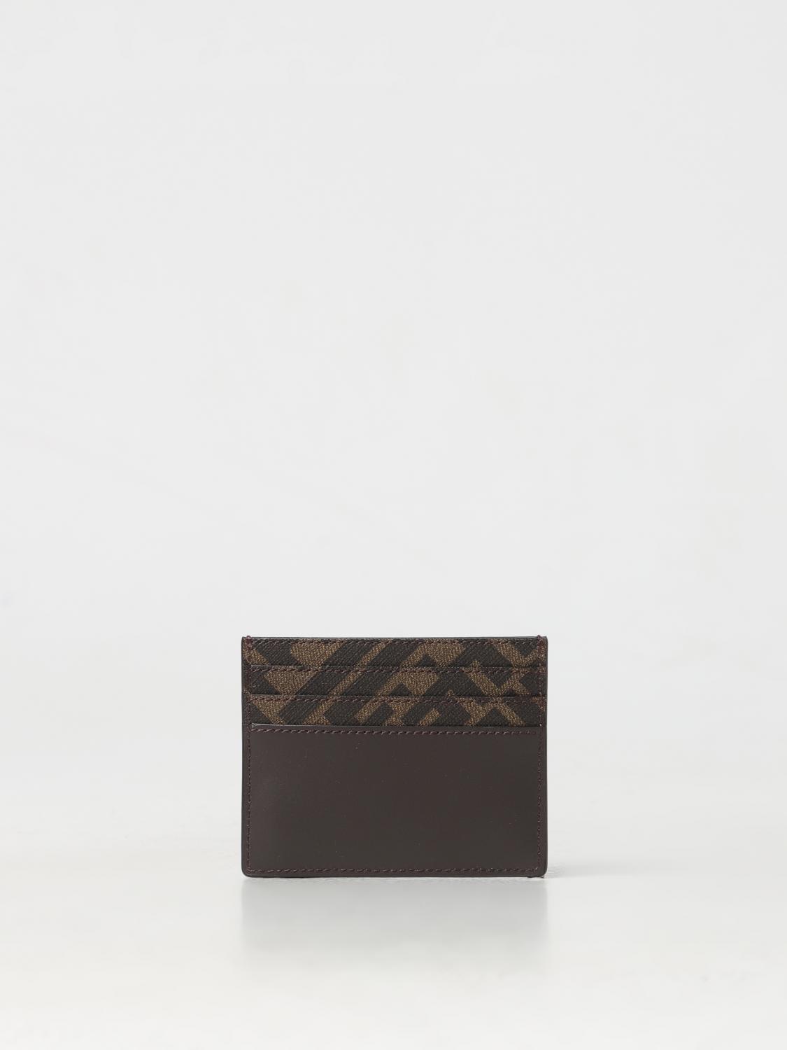 FENDI PORTEFEUILLE: Portefeuille homme Fendi, Marron - Img 2