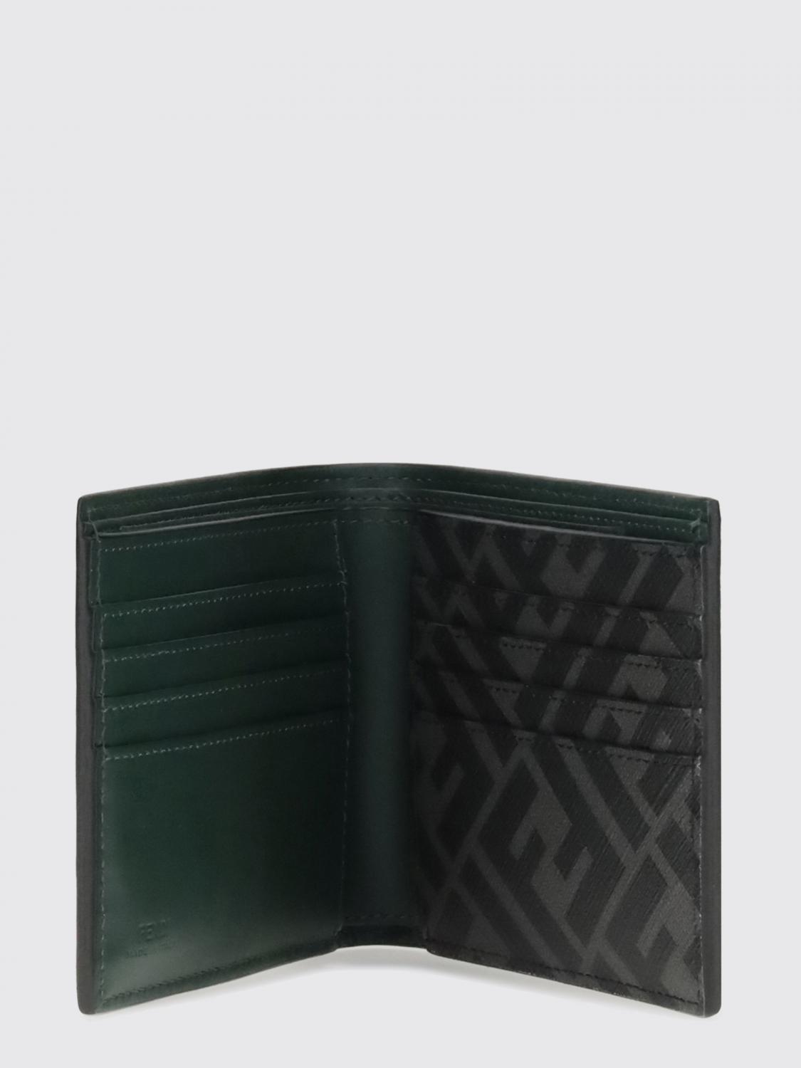 FENDI 財布: 財布 メンズ Fendi, グリーン - Img 2