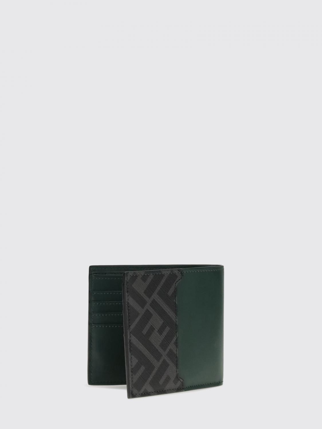 FENDI 財布: 財布 メンズ Fendi, グリーン - Img 3
