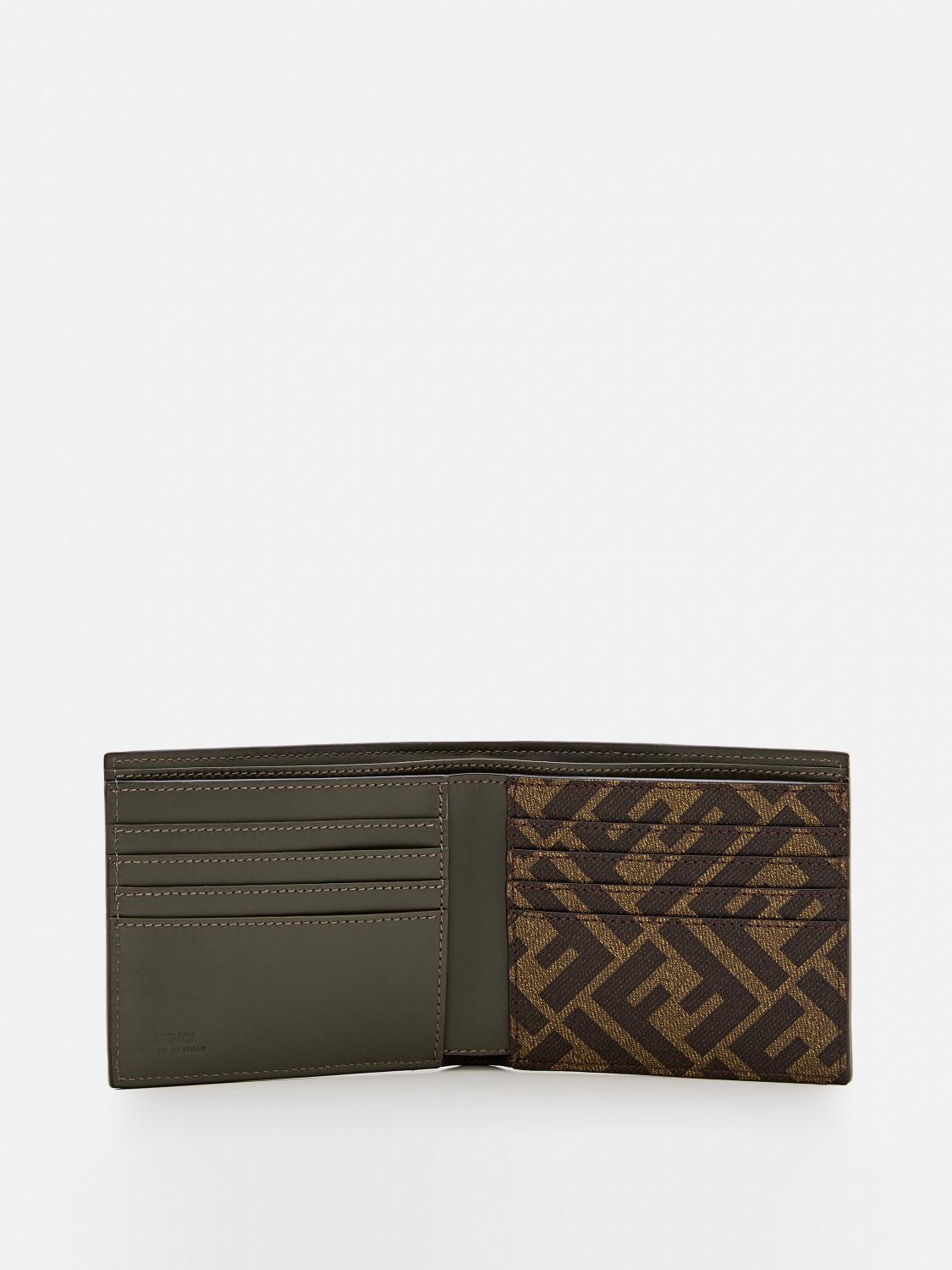 FENDI WALLET: Wallet men Fendi, Black 1 - Img 2