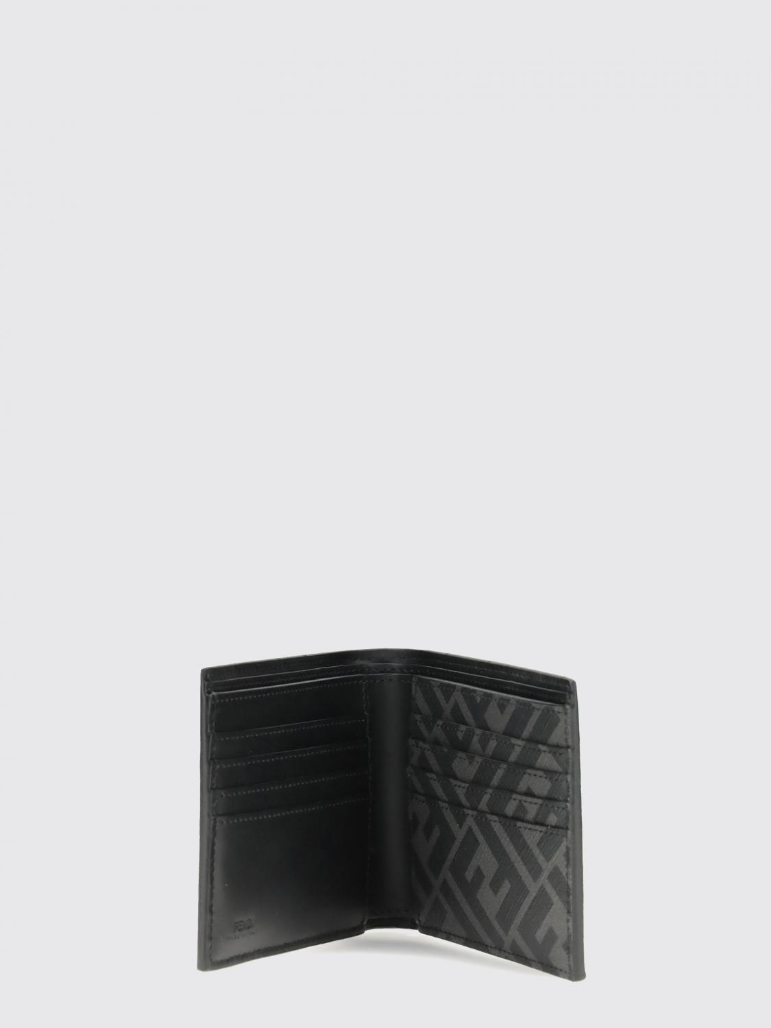 FENDI 財布: 財布 メンズ Fendi, ブラック 2 - Img 2