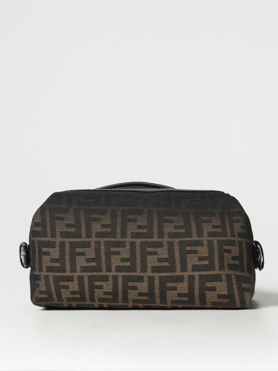 FENDI BORSA A TRACOLLA: 手袋 男士 Fendi, 棕色 - Img 1