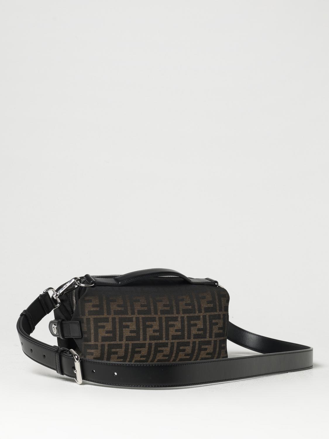 FENDI BORSA A TRACOLLA: 手袋 男士 Fendi, 棕色 - Img 3