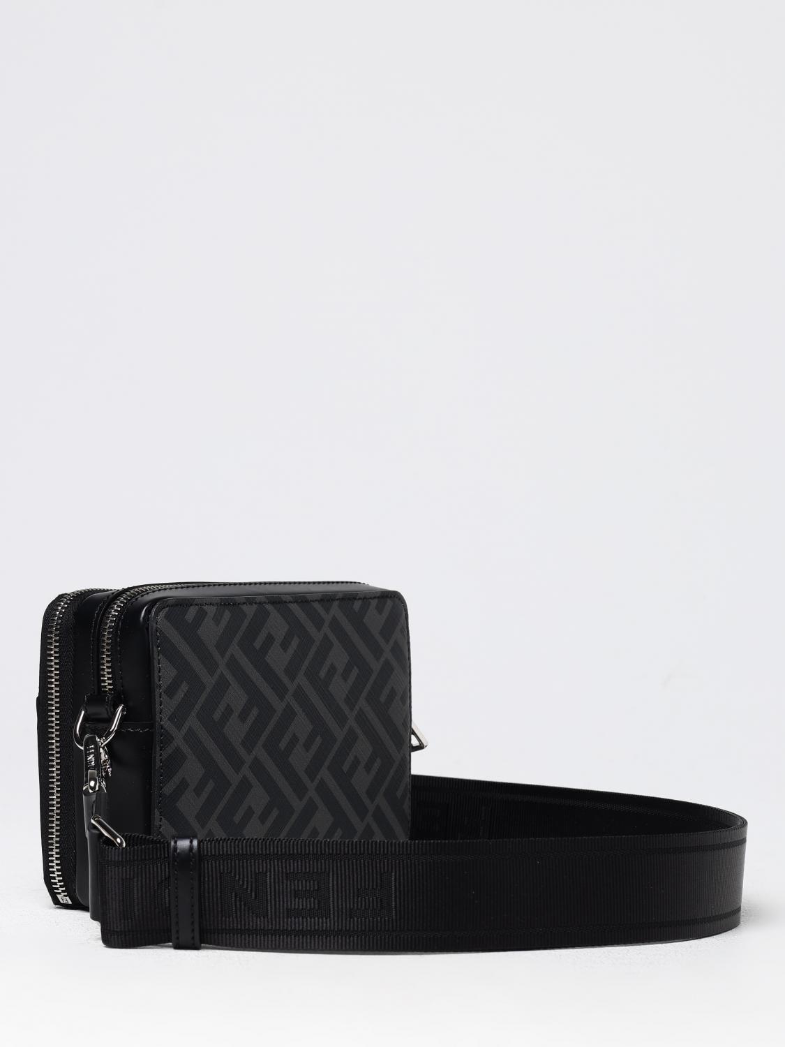 FENDI BANDOLERA: Bolsos hombre Fendi, Negro - Img 3